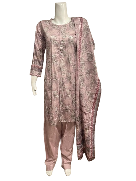 36 Sana Embroidered Lawn with Chiffon Dupatta