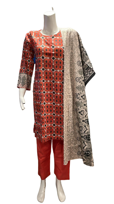 23 Sana Printed Lawn with Lawn Dupatta 10