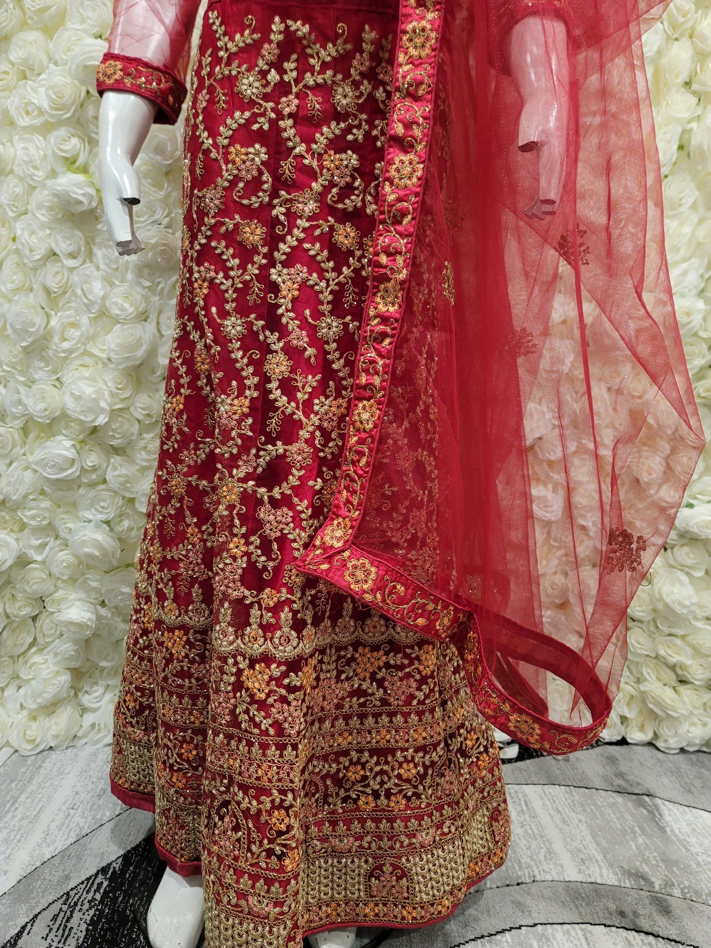 New Net Heavy Lehenga