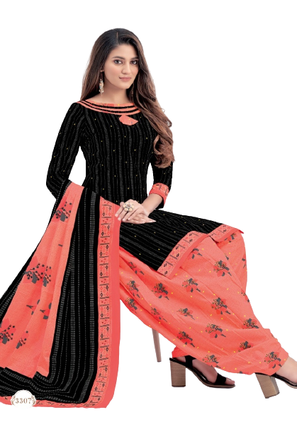 Cotton Batik Print Patiyala Style Salwar Suits 6