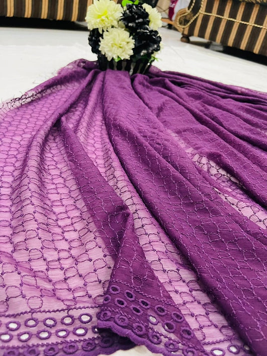 Schifli Dupatta 6 40x100Inch