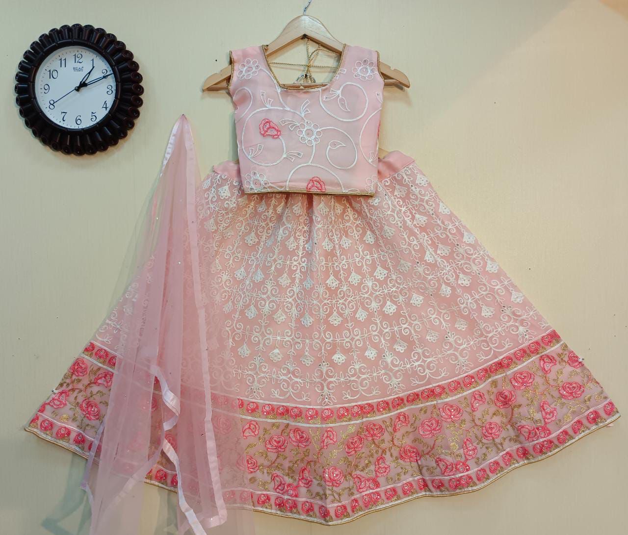 KIDS Organza  Lehenga 3